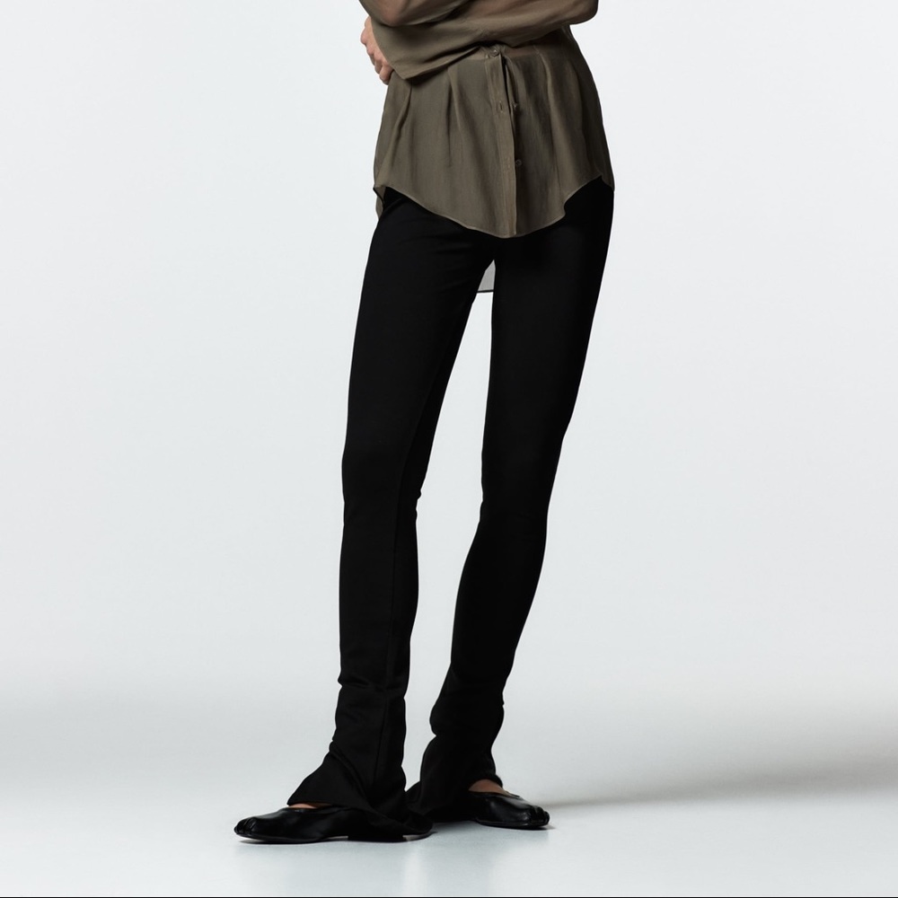 Zara Pants with side vents